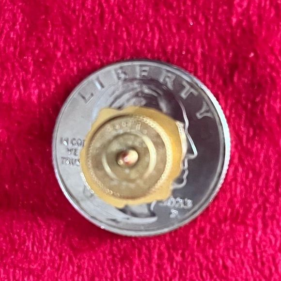 Lions Club Vintage 10 Karat Gold Enamel Pin